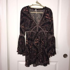 Free People silk dress